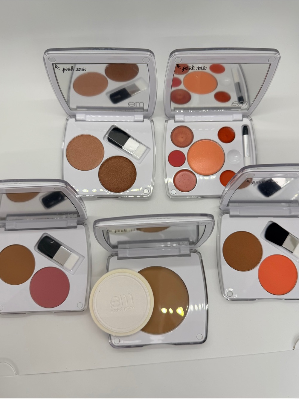 Em by Michelle Phan, Lips, Cheeks And Face 5 Palettes NIB - Picture 3 of 5